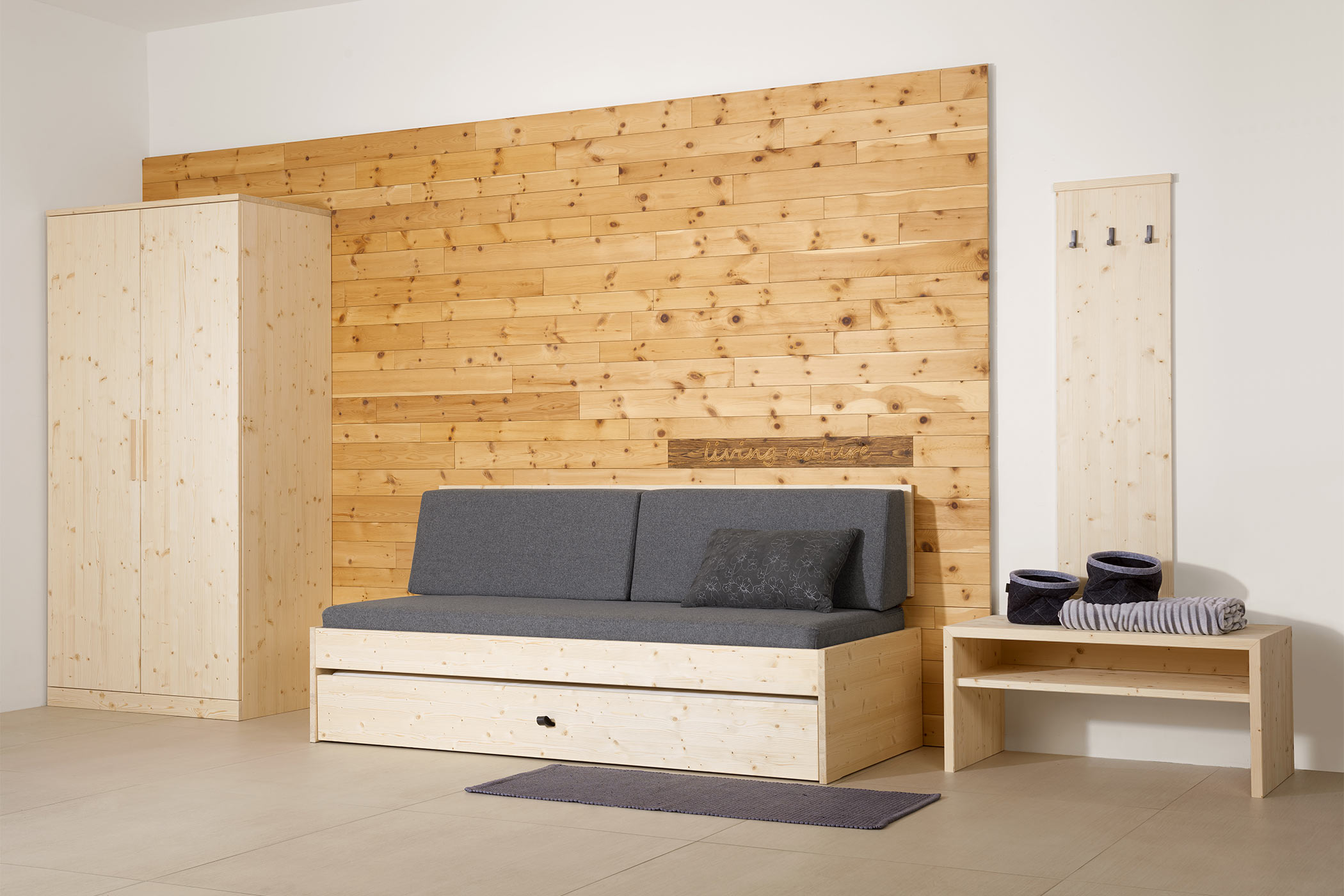 Couchbett COLONIA in Fichte