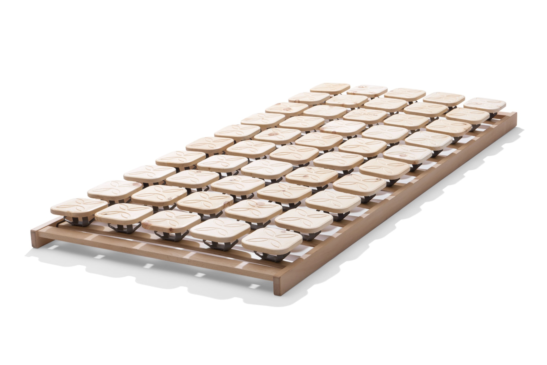 rete letto a dischi NATURA in cirmolo